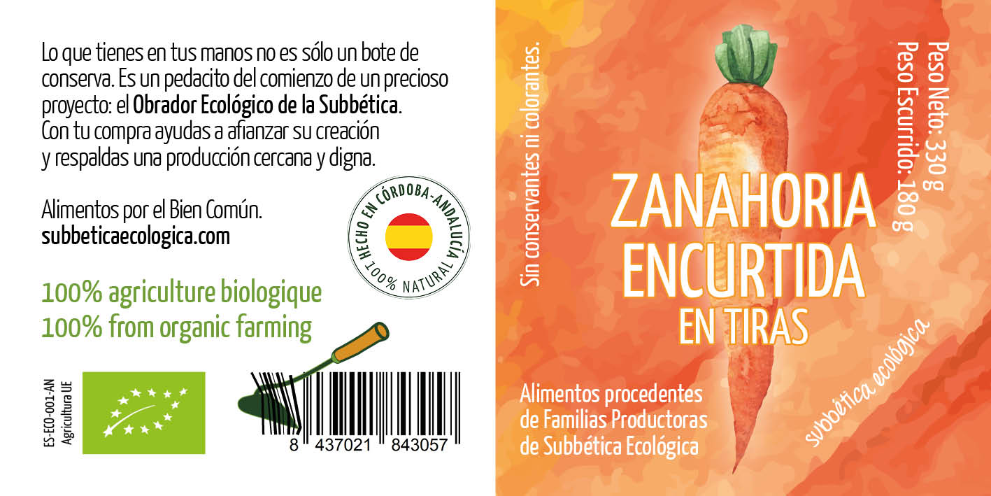 Zanahoria Encurtida